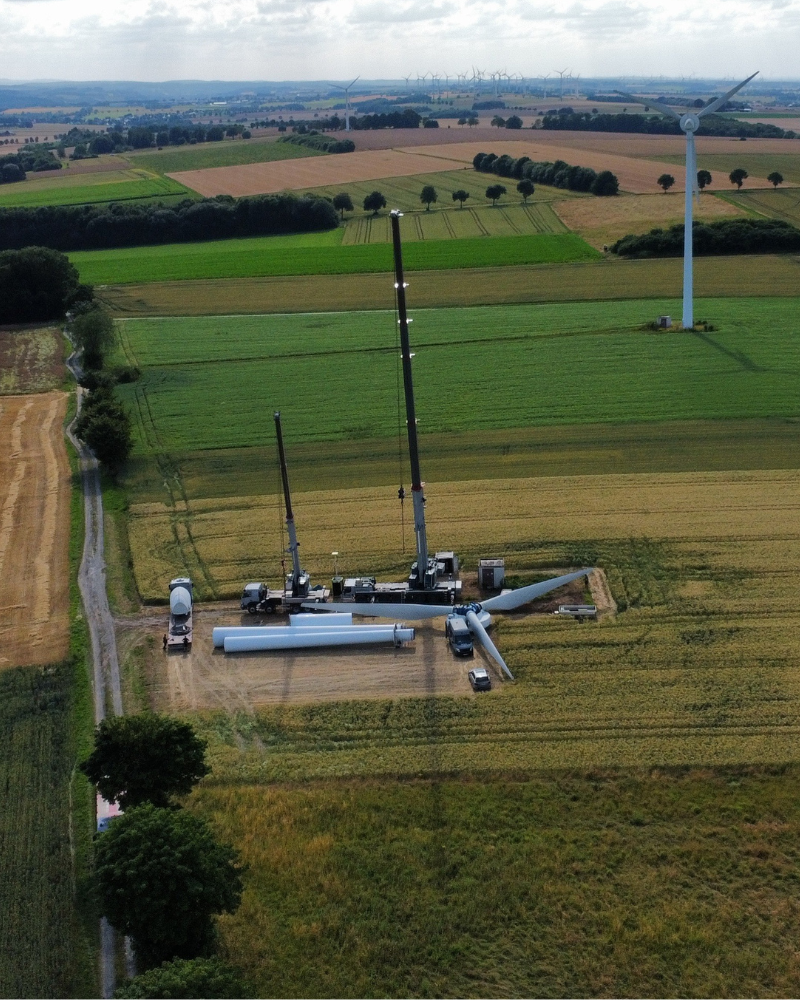 Spitze Warte Repowering