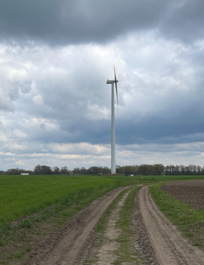 Repowering-Projekt Gütersloh – Windkraftanlage auf grünem Feld